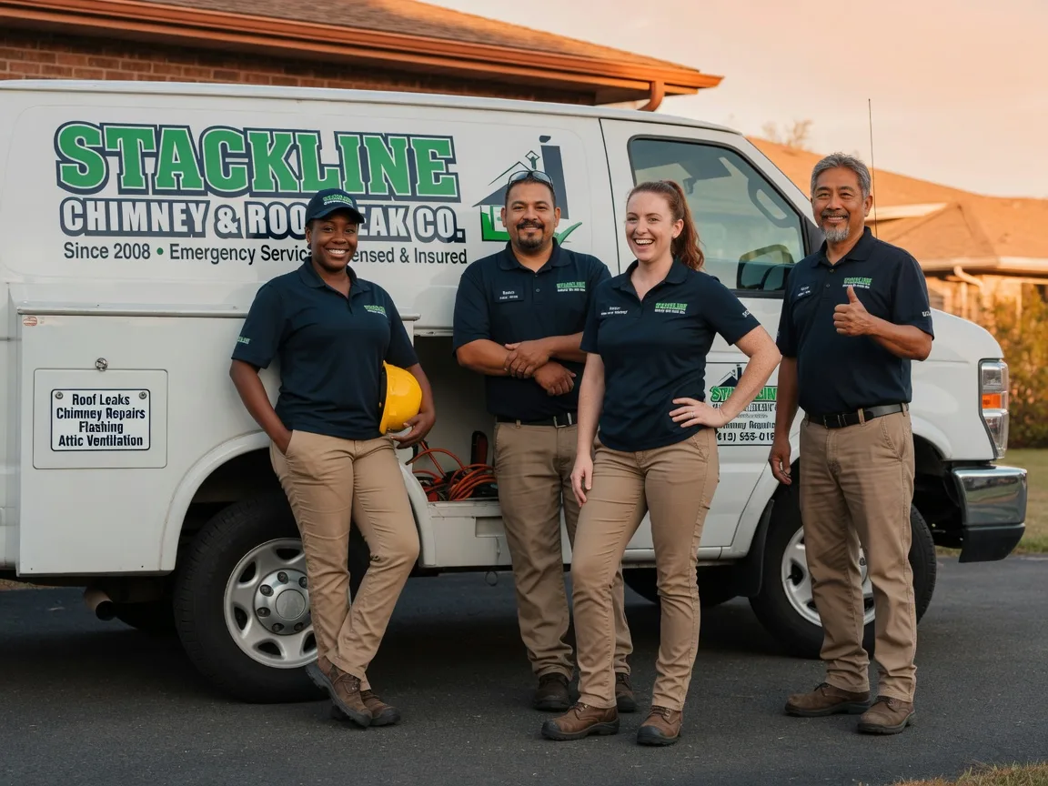 Chimney flashing repair company in Arundel, ME